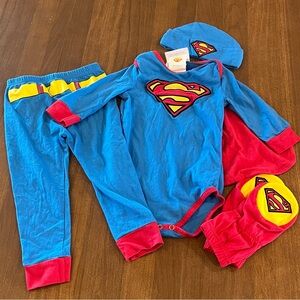 Super Man Super Woman baby 12-18 month costume